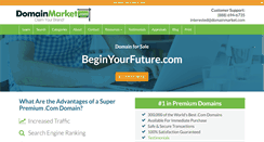 Desktop Screenshot of beginyourfuture.com